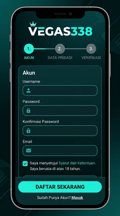 Panduan Lengkap Registrasi Akun Vegas338 di Android
